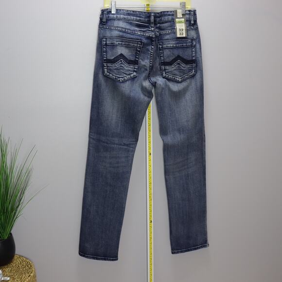 INC International Concepts Straight Leg Jeans 32x32 NWT - Picture 2 of 3
